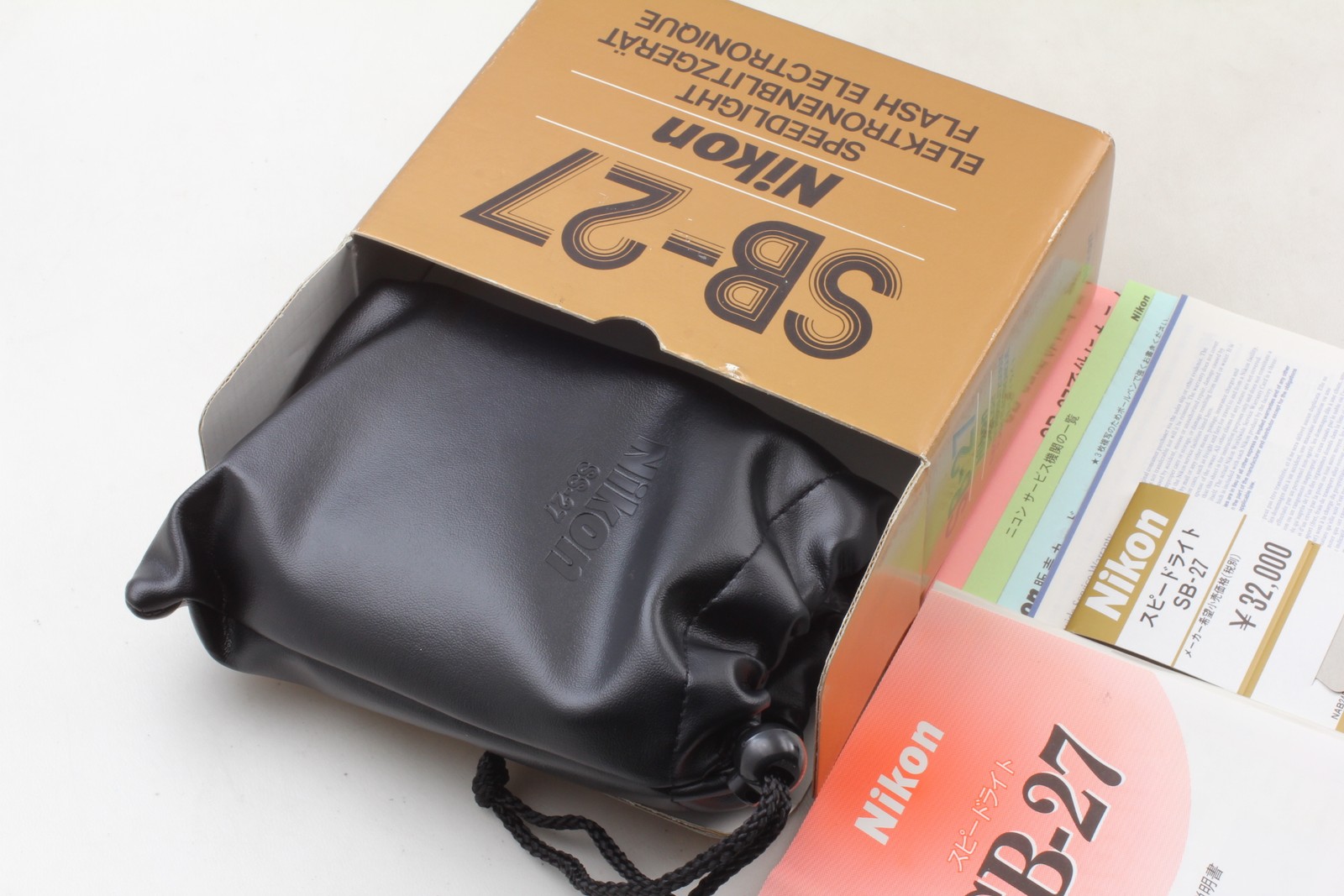Tested!! *Unused in Box* Nikon Speedlight SB-27 Shoe Mount Flash From JAPAN