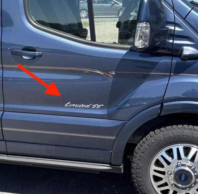 Limited SE Explorer Van Co Warsaw Ind. Emblem