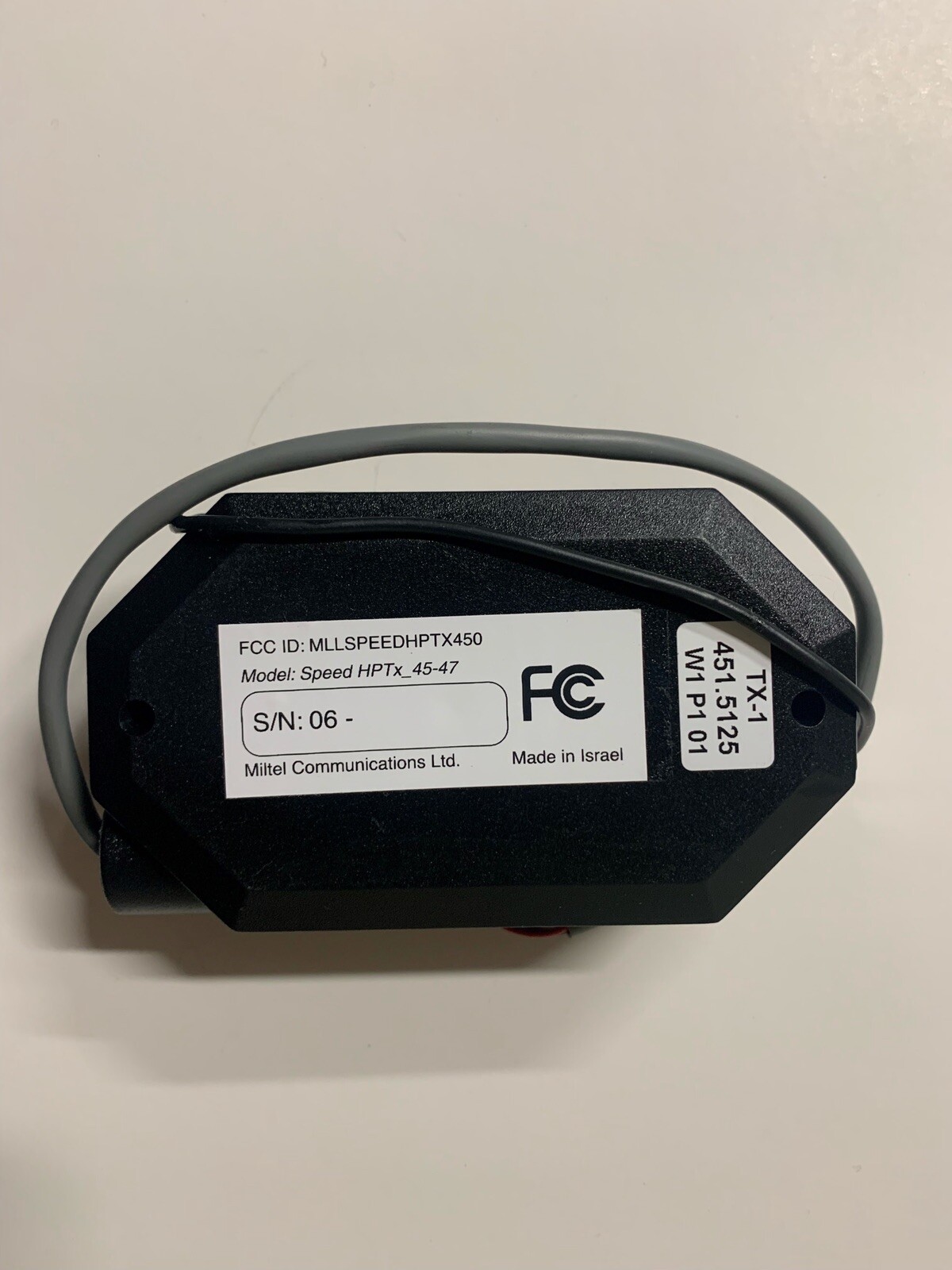 SpeedRead STX-1 451;5125, LI, W P1 01, Pulse