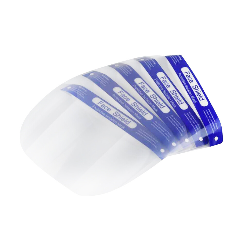 10pcs Splash Anti-fog Proof Cap Full Face Head-mounted Eye Protective Shield Hat