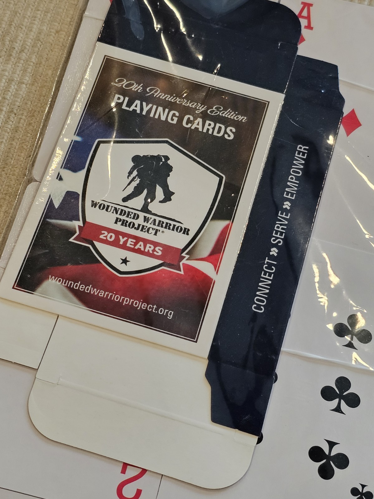 1990s 2000s US Army War On Terrorism Wounded Warrior Unopened Card Deck L@@K!!!