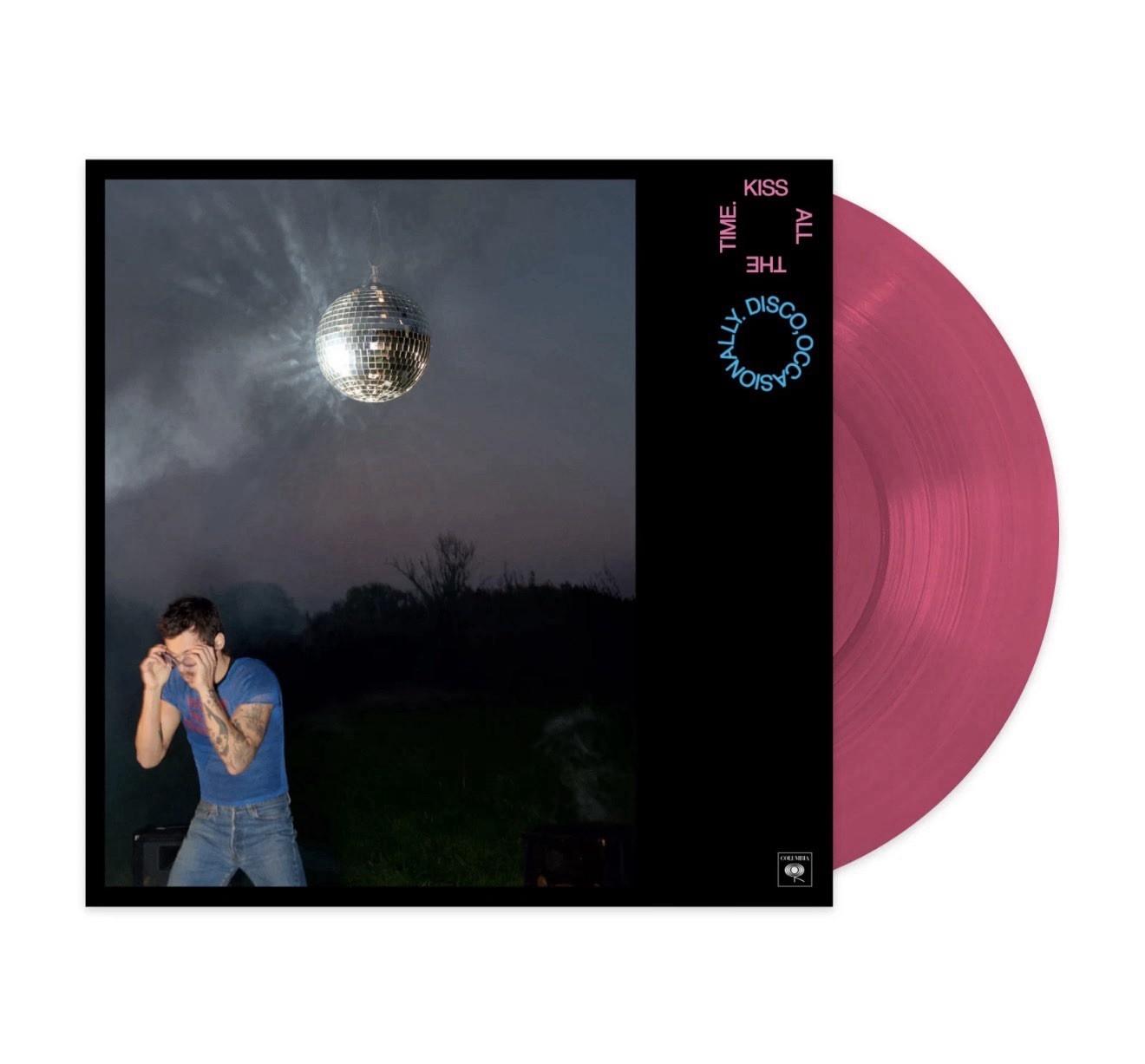 Harry Styles - Kiss All The Time. Disco, Occasionally - KISS Pink Vinyl