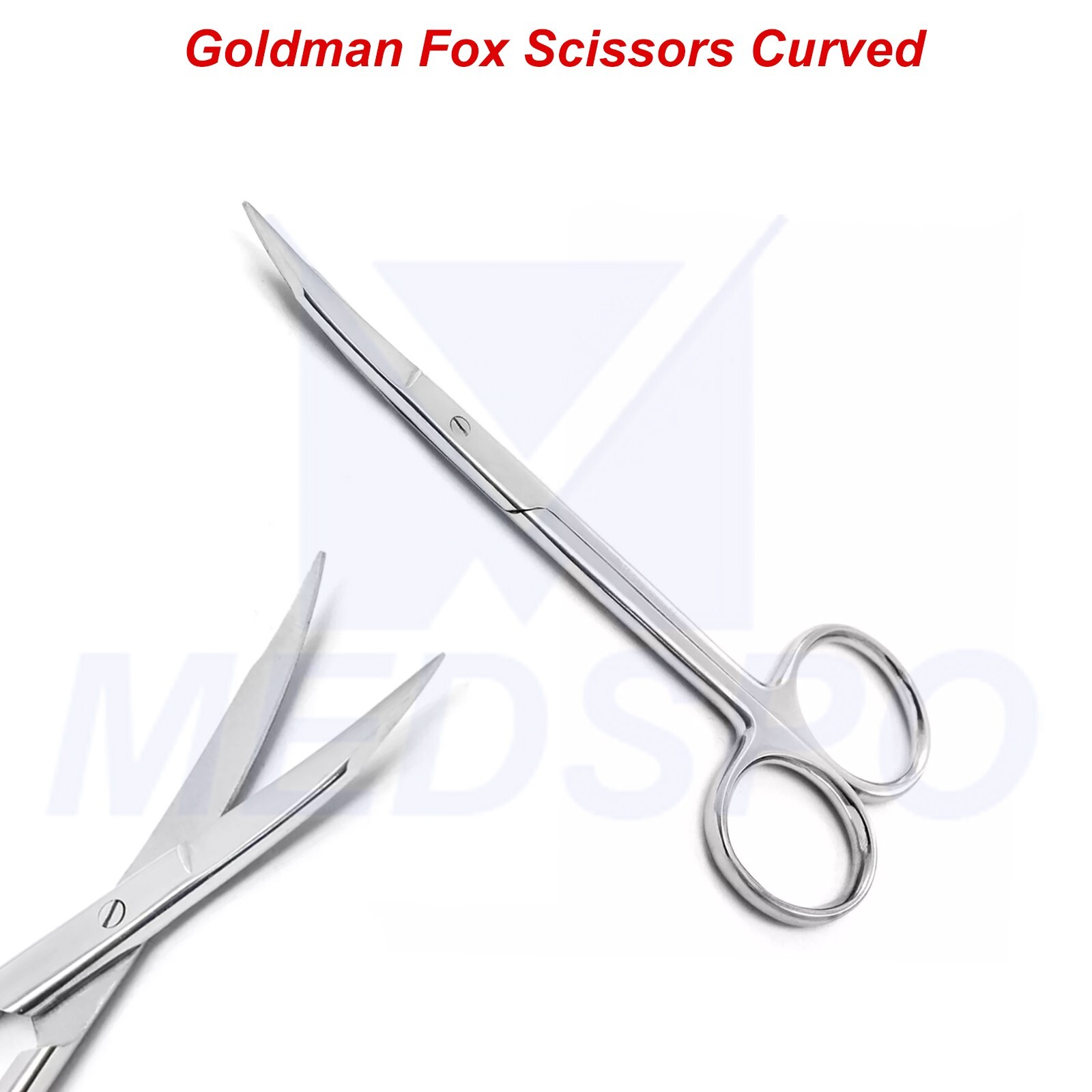 Dental Goldman Fox Scissors Curved Tissue Gum Shear Surgical Veterinary Scissors