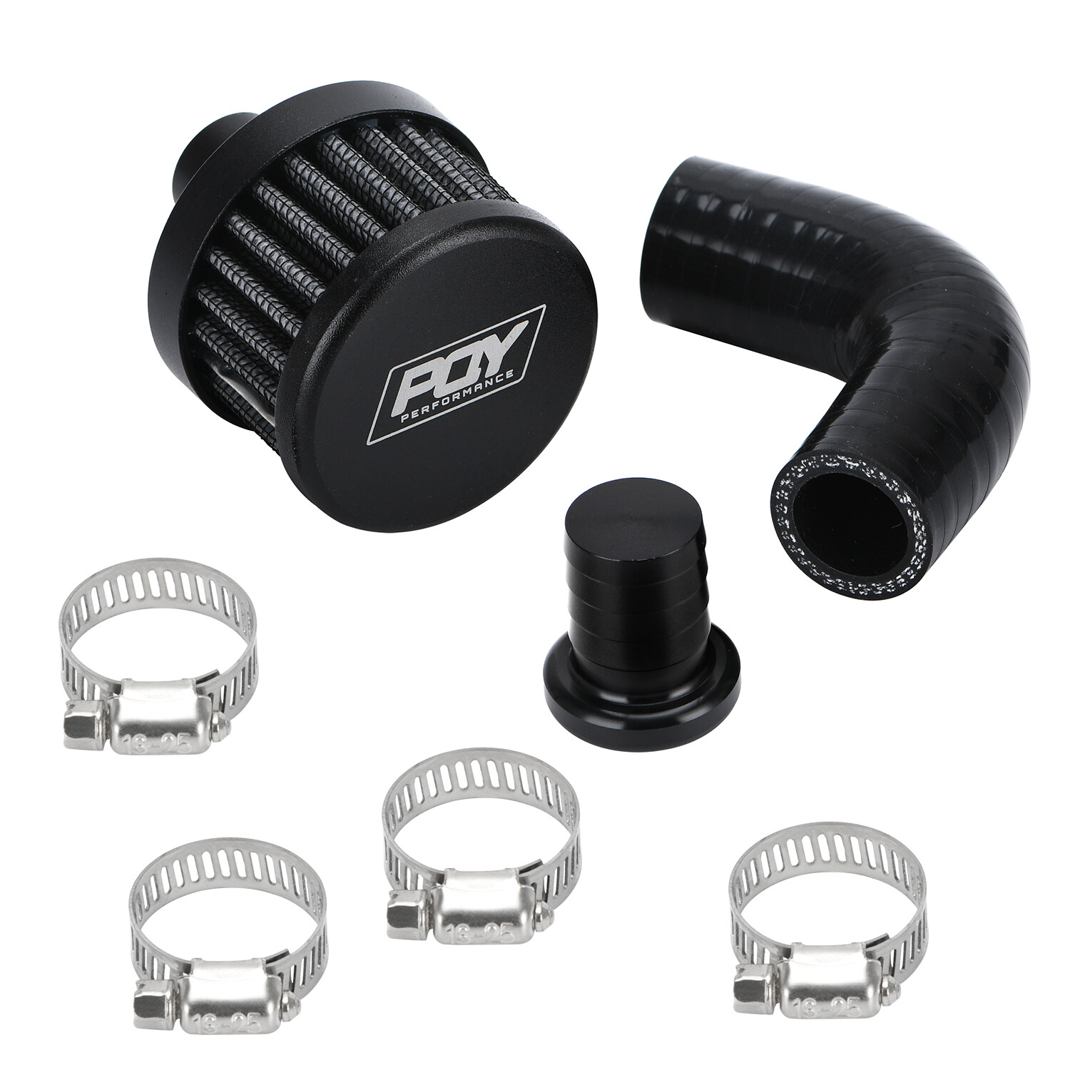 CCV Crank Case Vent Kit For 2007-2018 Dodge 6.7L Cummins 2500 3500 4500 5500