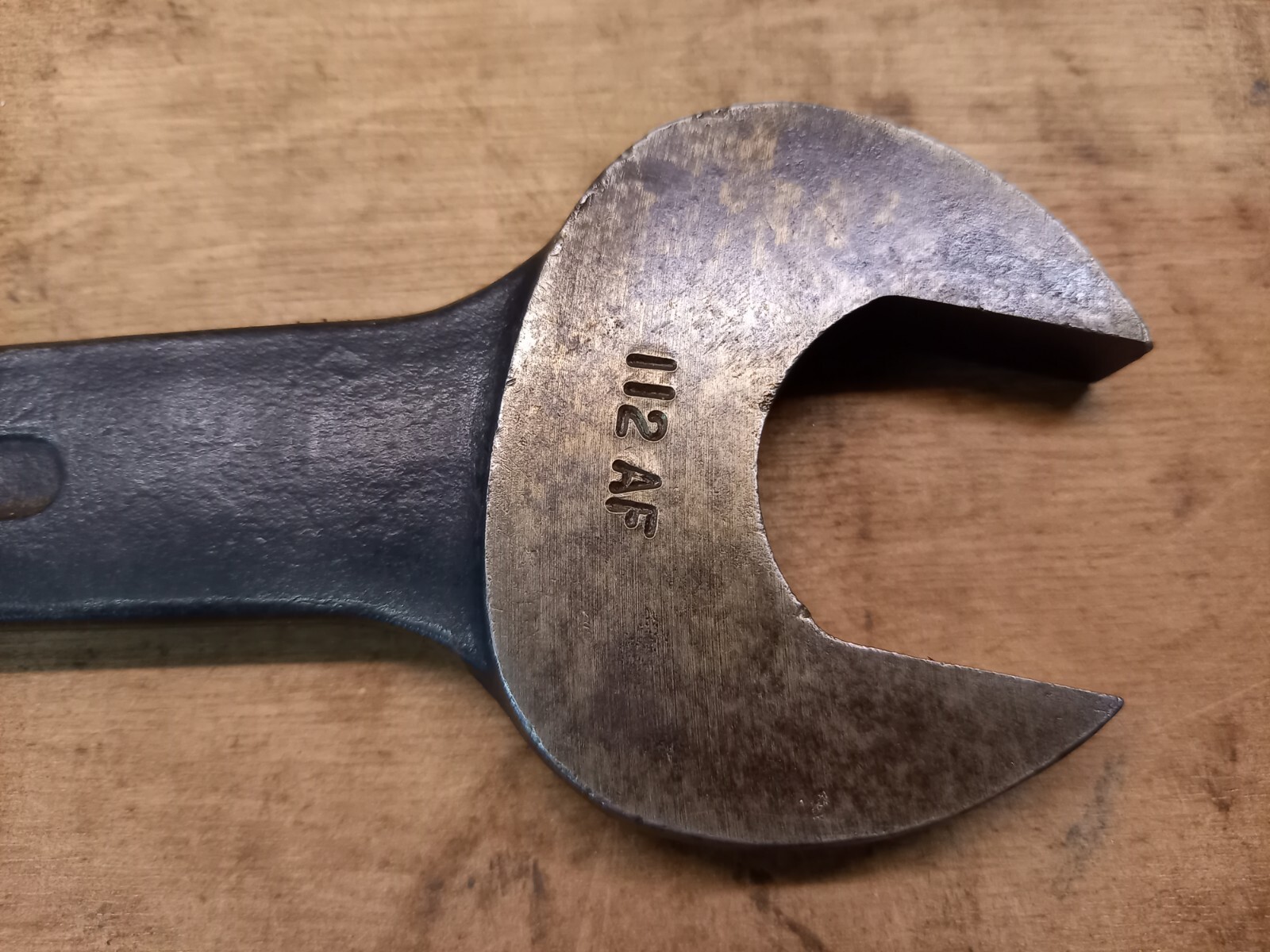 Vintage Snail Brand Open Ended Spanner 1 1/8" x 15/16" Excellent Vintage Cond.