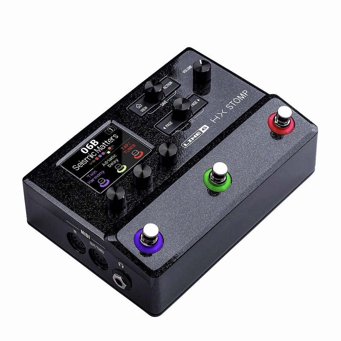 Line 6 HX Stomp Multi-Effects Processor Pedal NEW