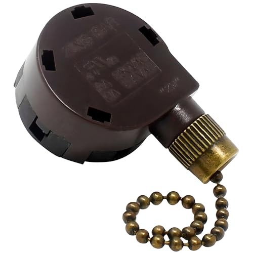 ZE-268S5 ZH 4 Speed 5 Wire Pull Chain Ceiling Fan Switch Replacement Repair