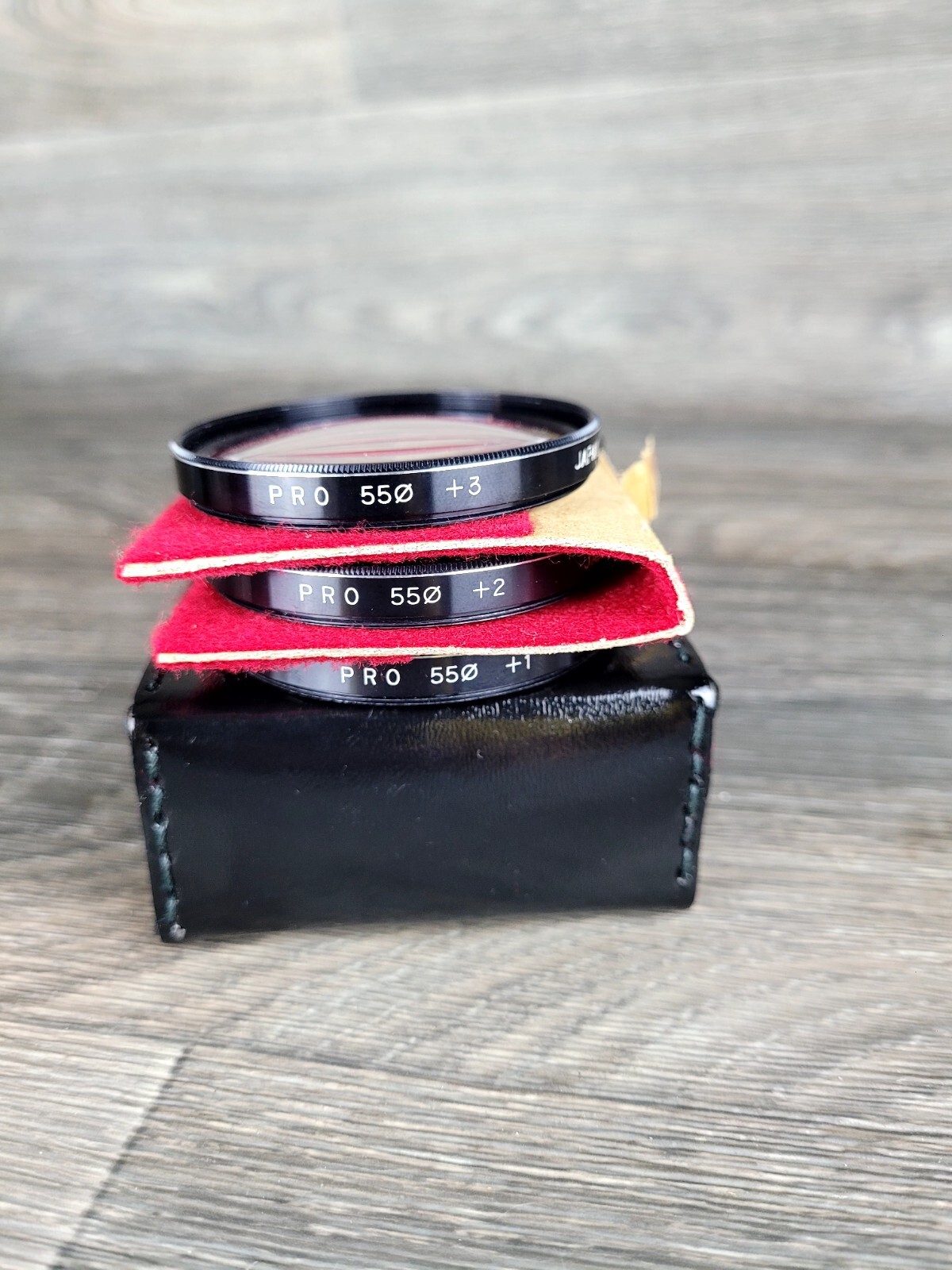 Used PRO 55 Ø NO + 1,2,3 Close-Up Lens Filter good condition Made in Japan