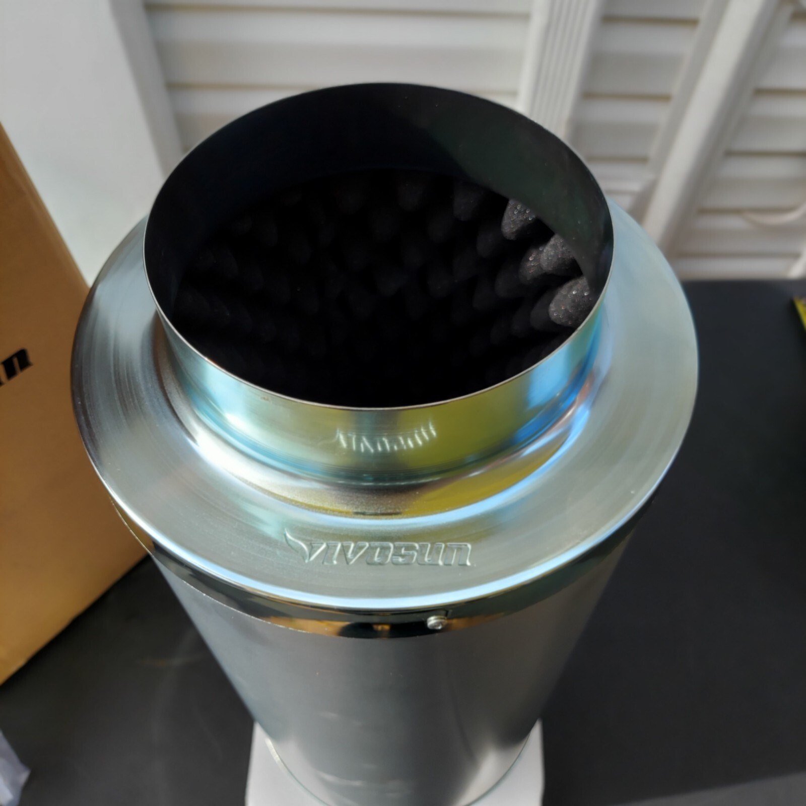 Vivosun 6" Inline Duct Fan Noise Reducer Silencer