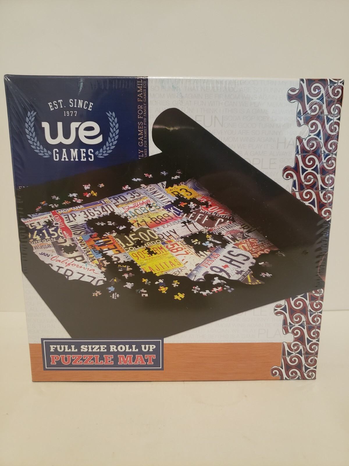 WE Games Full Size Roll Up Puzzle Mat
