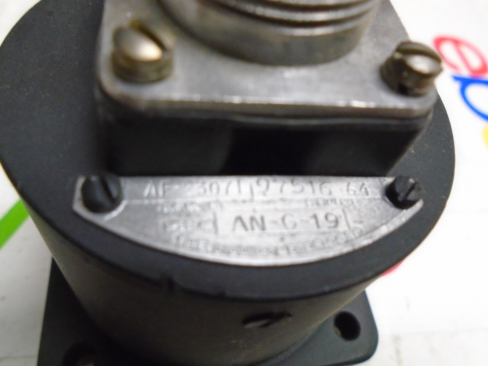aircraft fuel quantity indicator an-g-19 24 volt