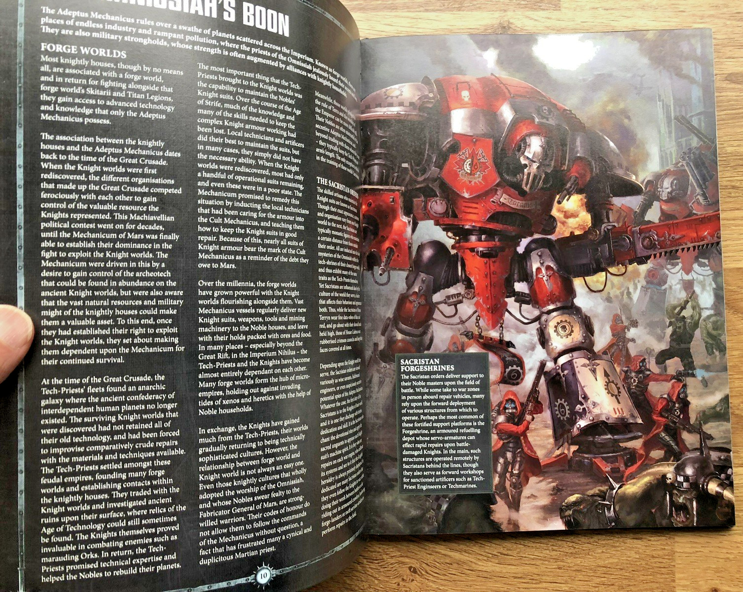 Warhammer 40,000 Codex Imperial Knights game guide 2018. HB