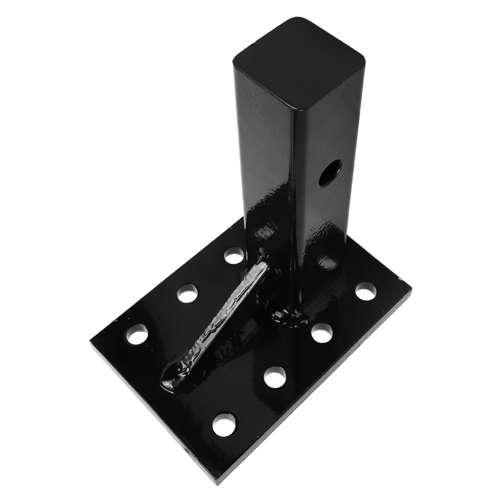 2" Square Tow Hitch Receiver 8-Hole 10,000 lb Adjustable Square-Hook Mount