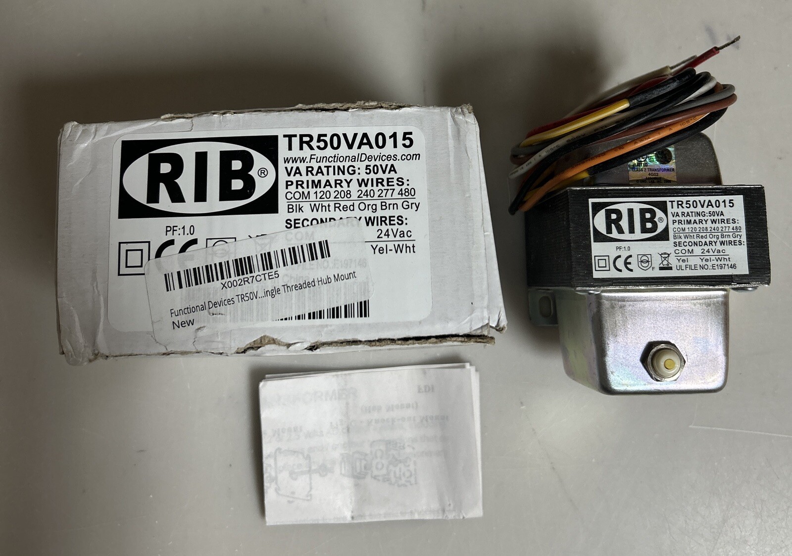 New Functional devices TR50VA016
