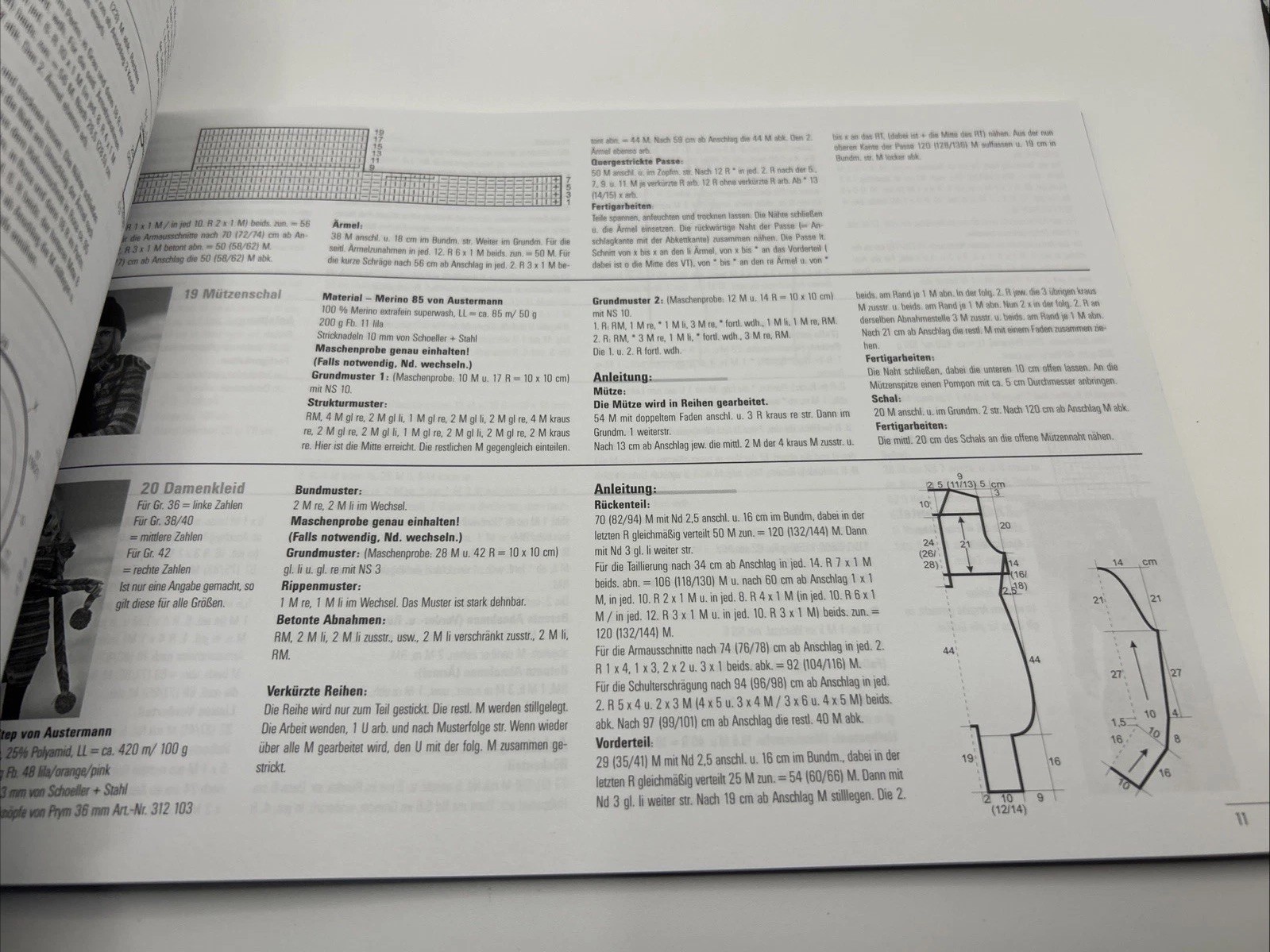 Austermann Elements No 1 Knitting Pattern Book