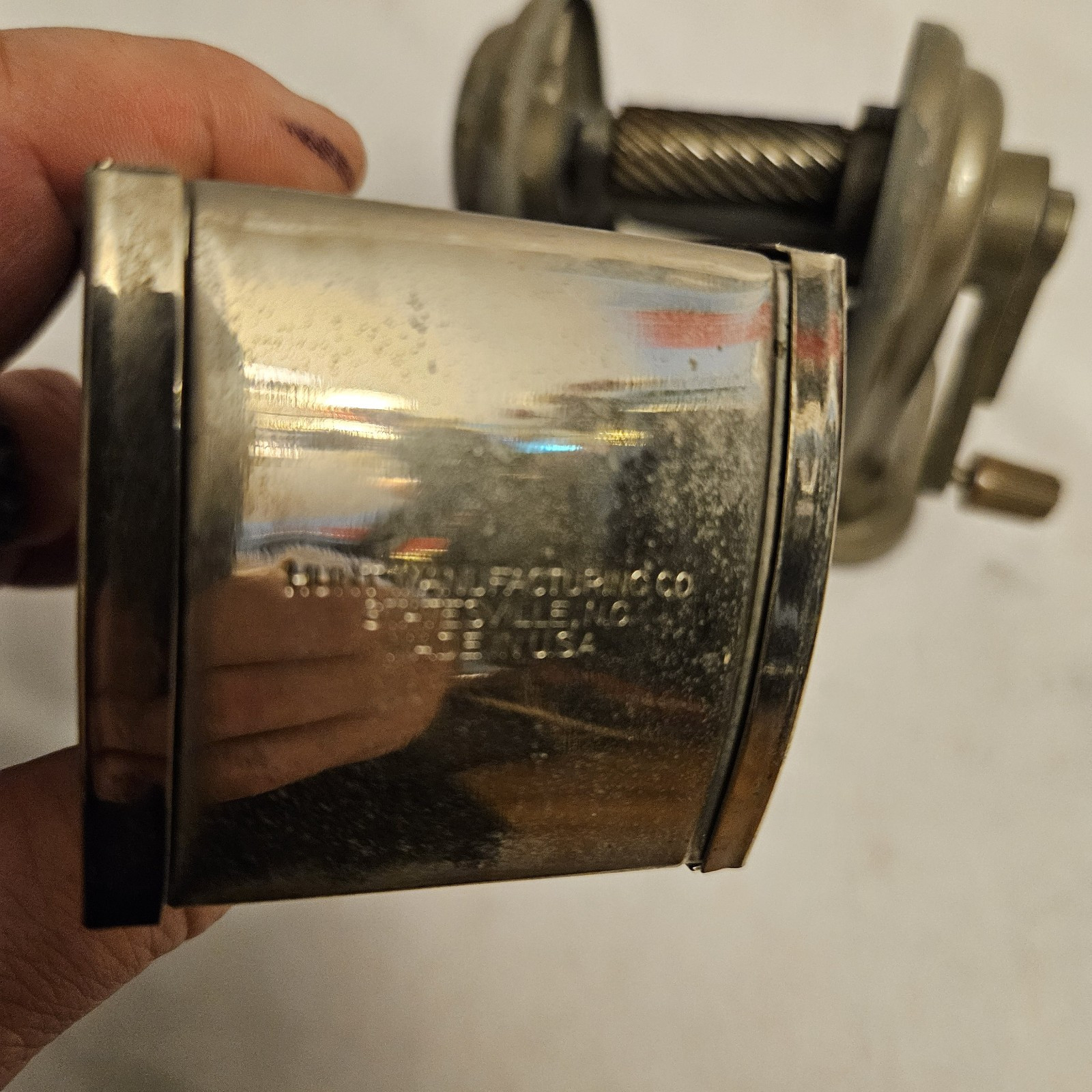 Boston Ranger 55 Vintage 6 Hole Adjustable Point Selector Pencil Sharpener