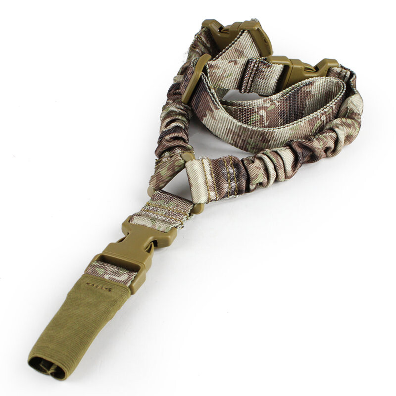 WST Tactical Single Point Sling Bungee Adjustable Quick Hook Rifle Sling Hunting