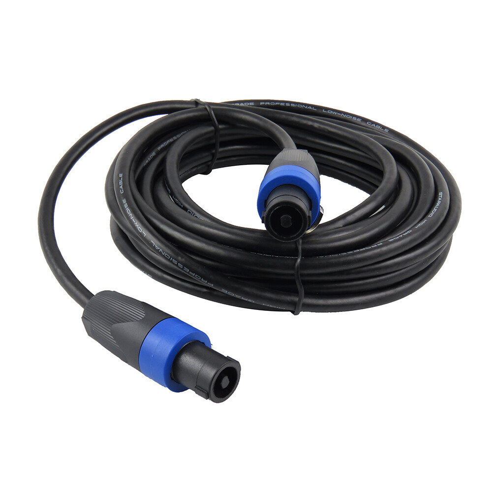 25ft Studio Speakon Male Cable to Speaker Speakon Male Speakon Cable for Audio