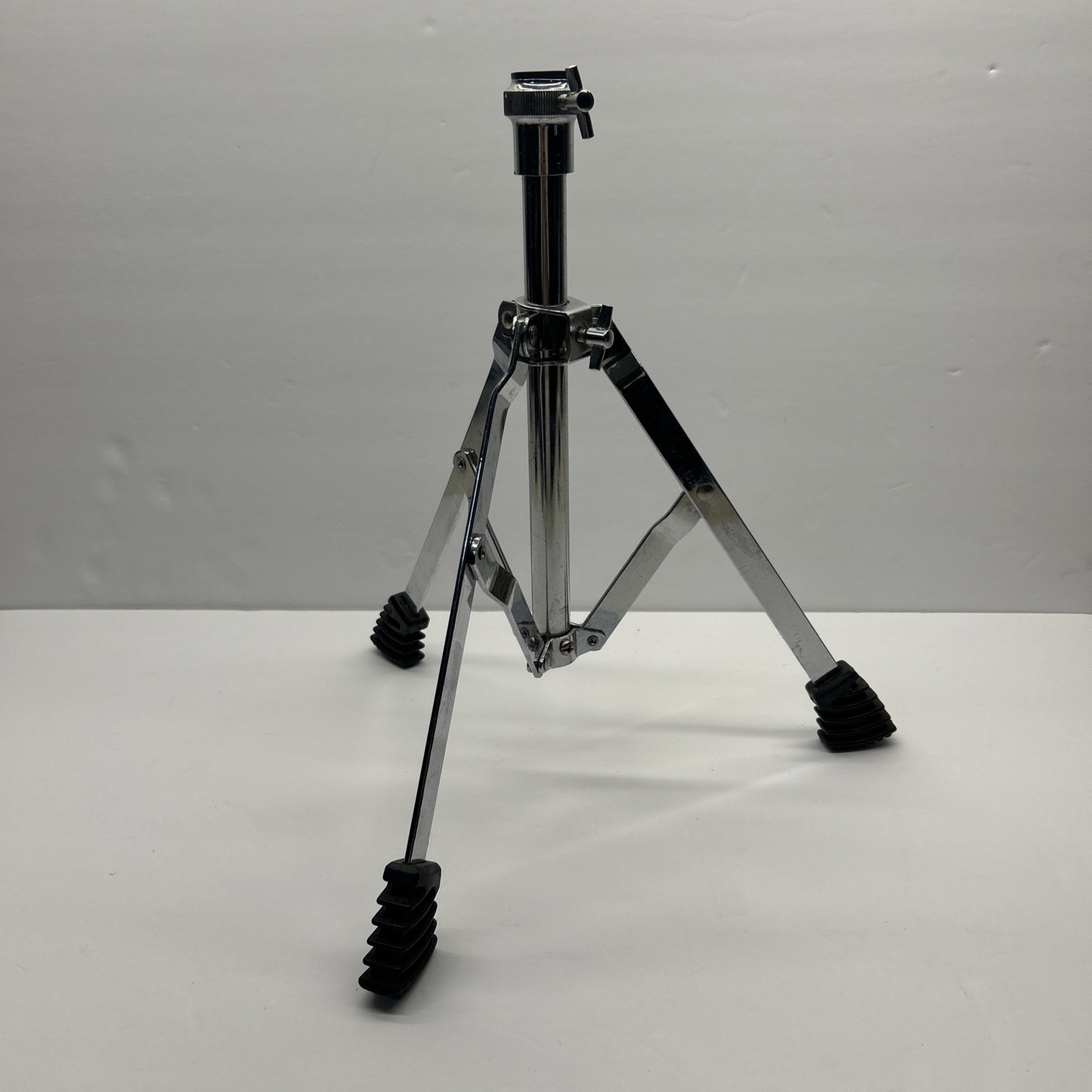 Unbranded Chrome Plated Drum Stand Tripod Silver