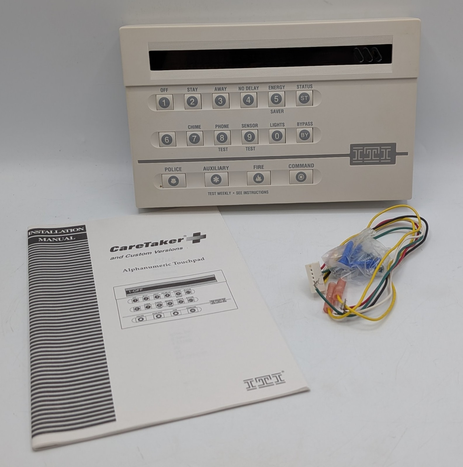 ITI Caretaker CTP Alphanumeric Keypad Touchpad 60-248-10-CTP