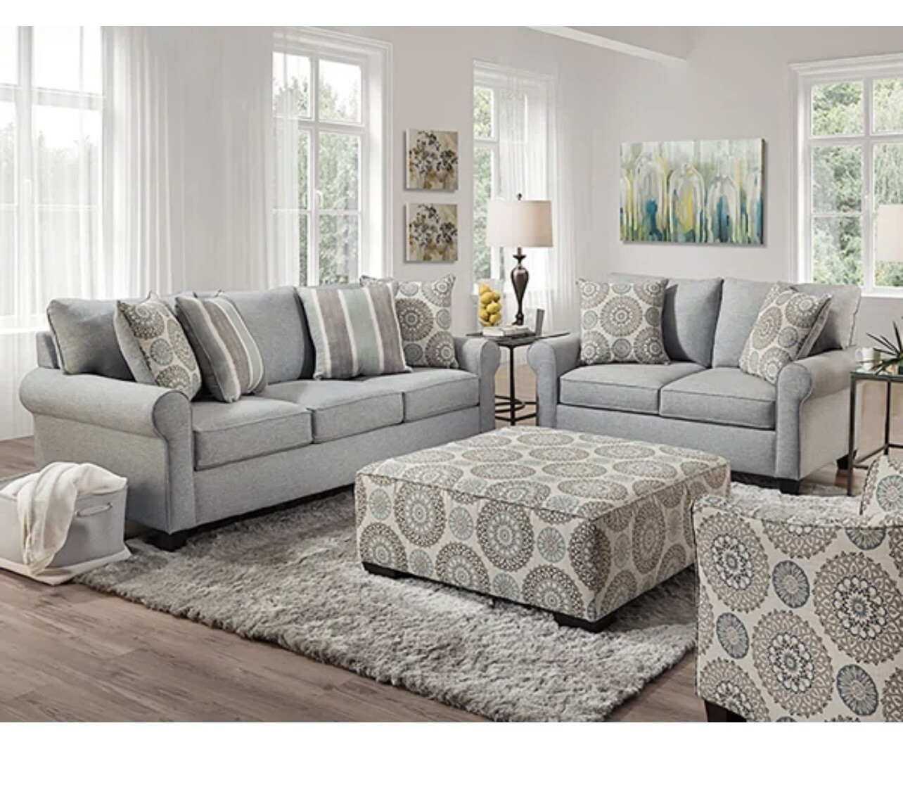 Raymour & Flanigan Kristoff; Couch/Sofa; Ft. Lauderdale FL PICKUP