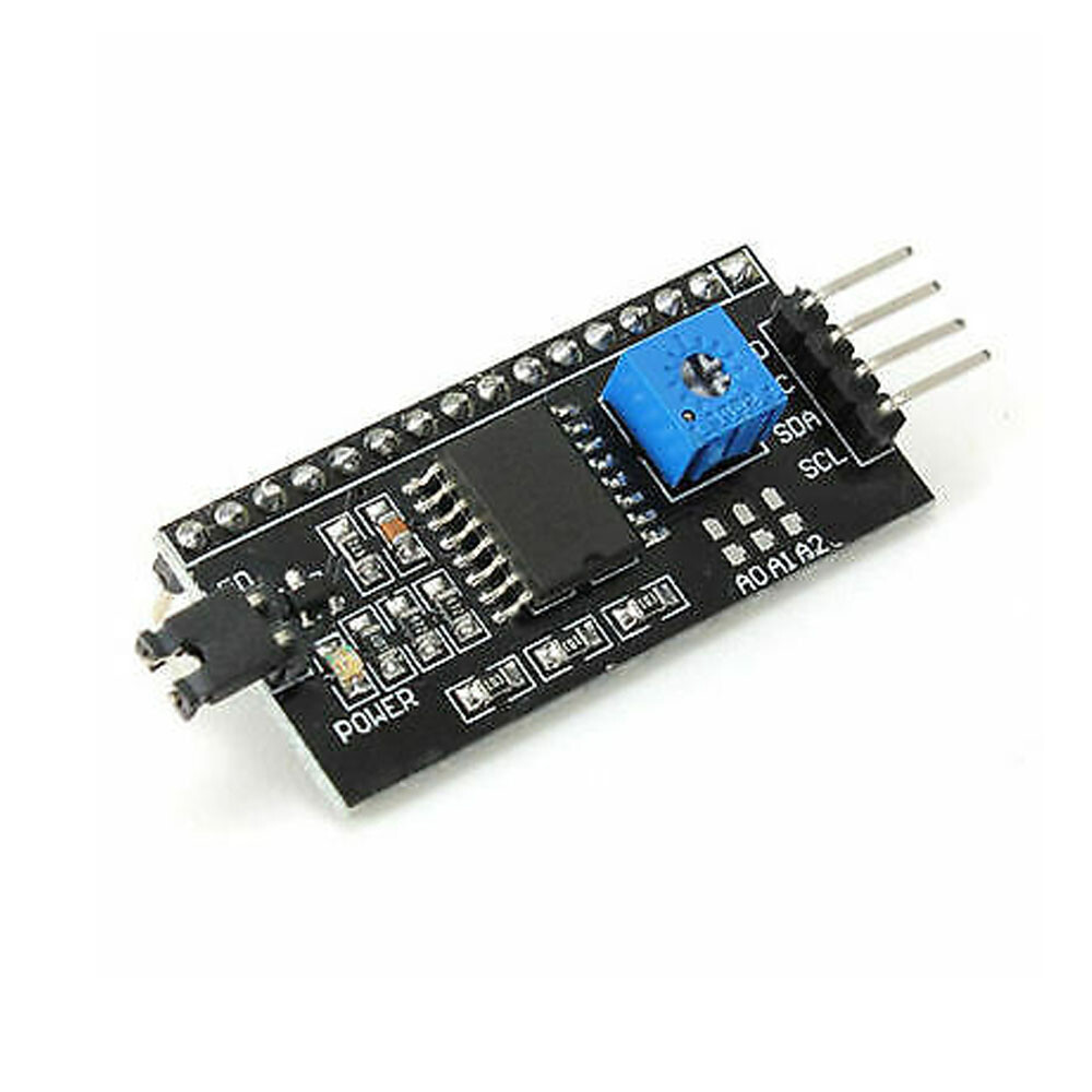 2PCS 1602 BLUE LCD HD44780 With IIC I2C Serial Interface Adapter Modules Display