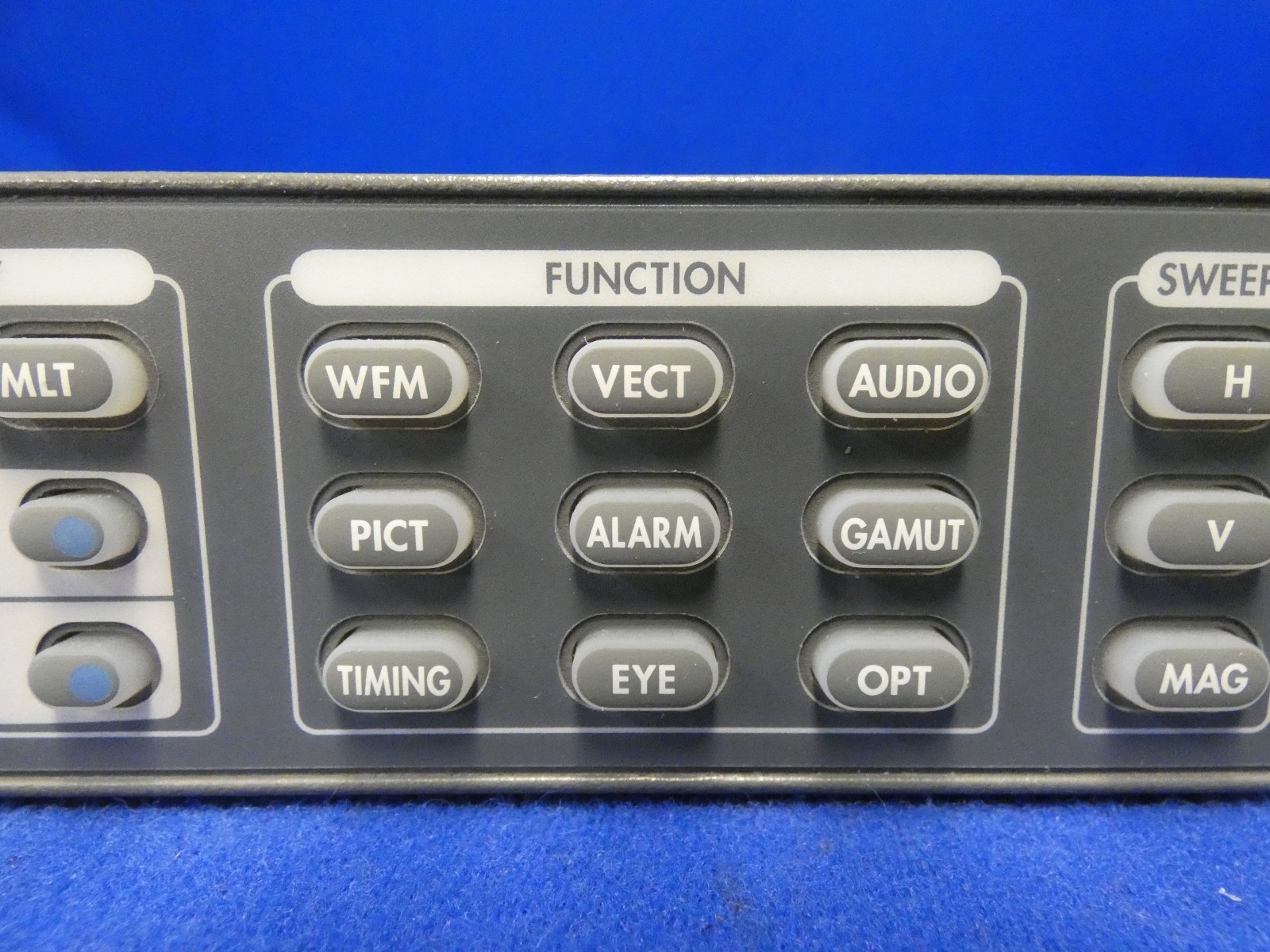Harris Videotek VTM-4100 PKG-E Rasterizer w/Option EYE-2, Audio Option A3-OPT 3