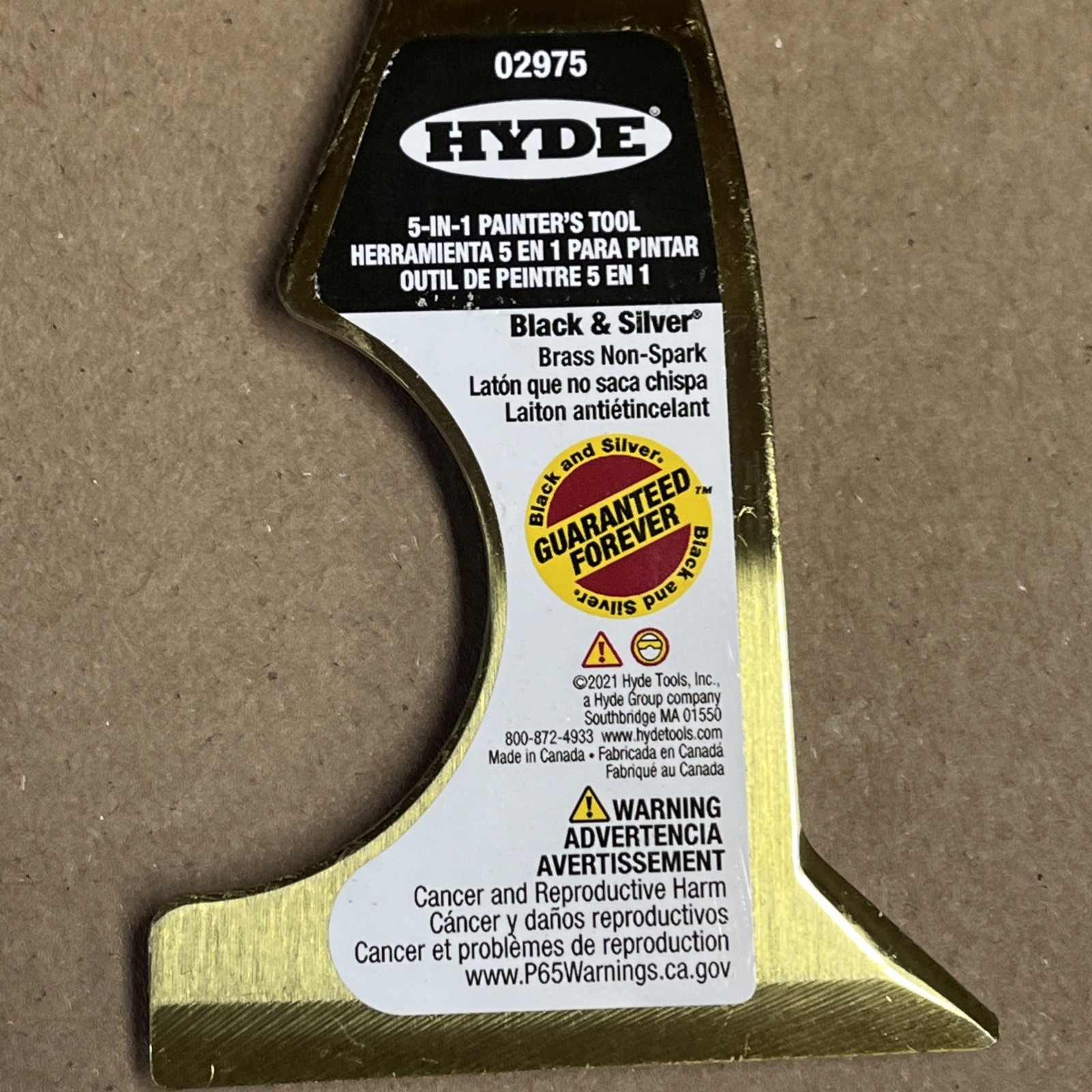 TWO Hyde 02970 Scraper Painters Tool 5 In 1