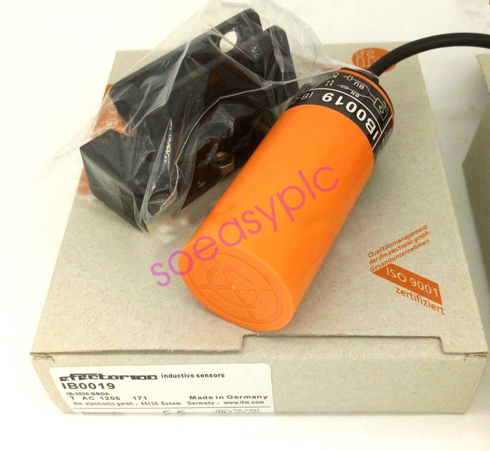 IFM IB0019 IB-2020-BBOA Proximity Switch Sensor New #