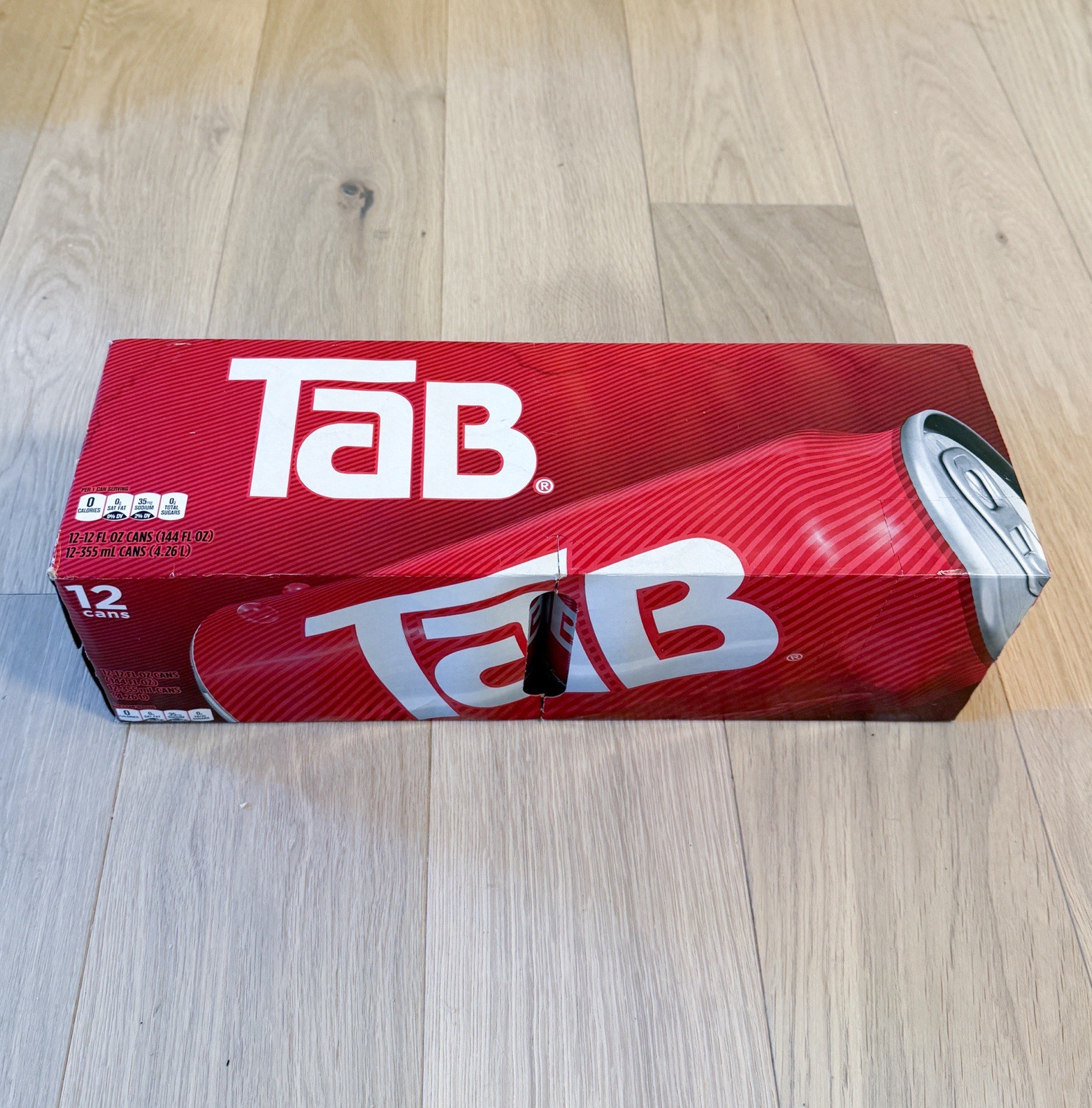 Tab Soda 12 Pack Cans NEW & UNOPENED in Box Exp March 2021
