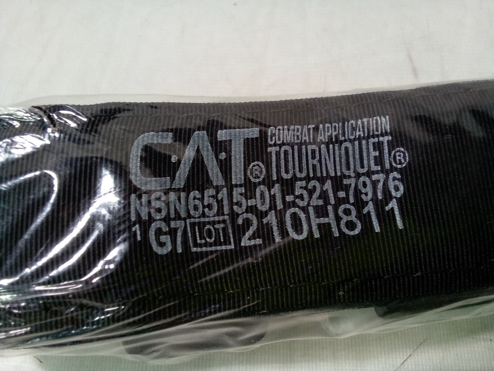 USMC Tactical Black CAT NA Rescue Red Tip Technology Tourniquet