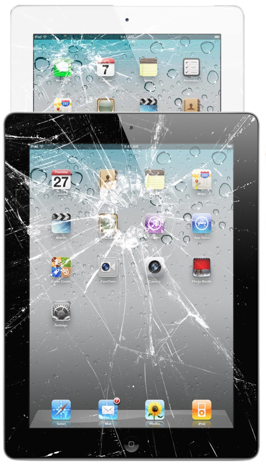 Digitizer Glass Screen Replacement Repair Service For Apple iPad Mini 1 2