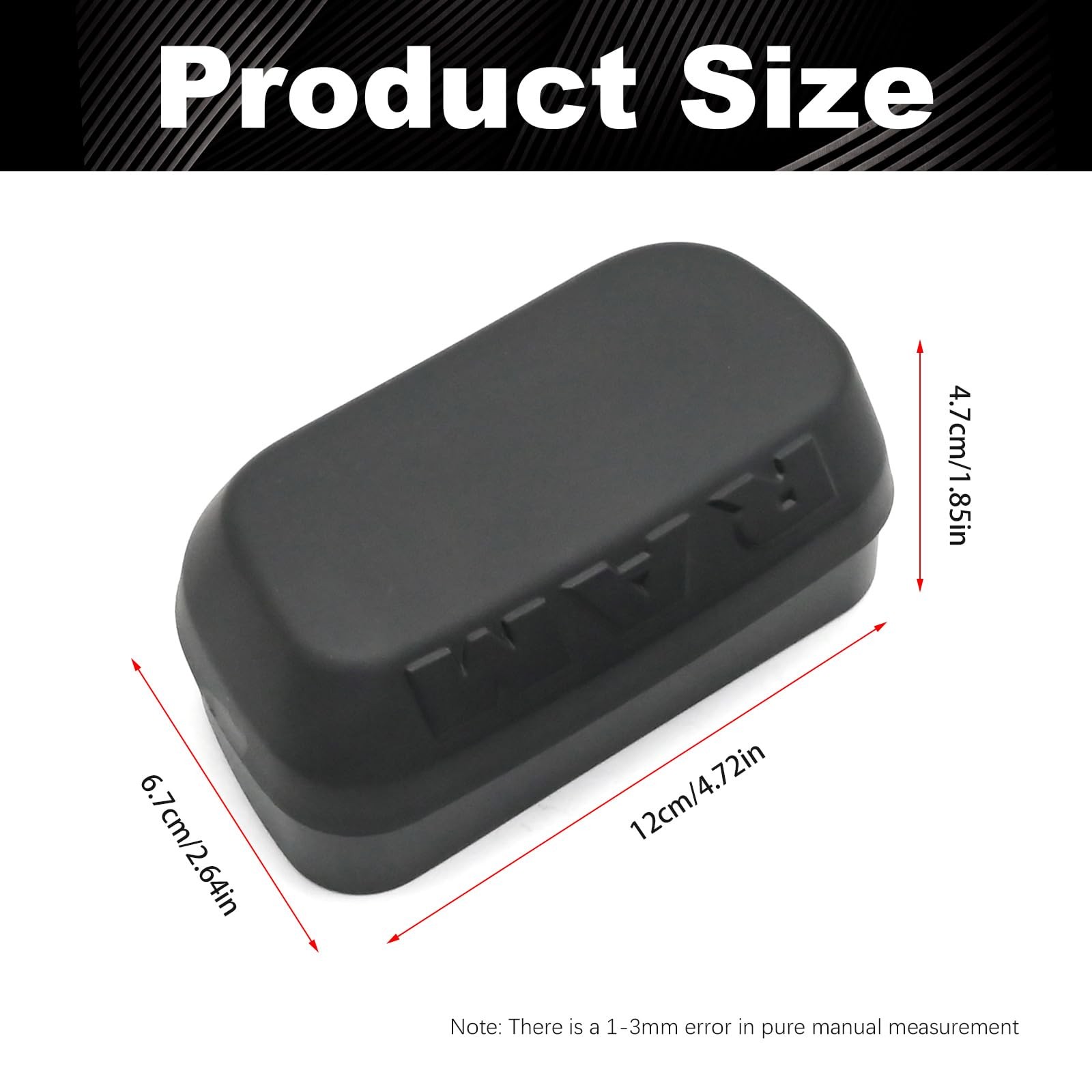 68193113AA 2 Pcs Running Board End Cap Side Step Replacement for Dodge RAM 1500