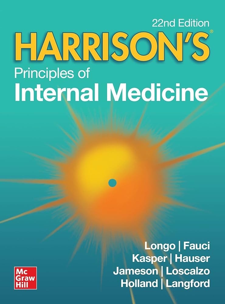Harrison's Principles of Internal Medicine, Twenty-Second Edition (Vol. 1 & Vol.
