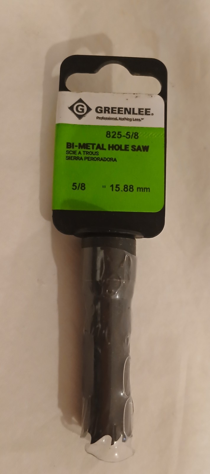 Greenlee Bi-Metal Hole Saw 825-5/8. NEW. Free Shipping