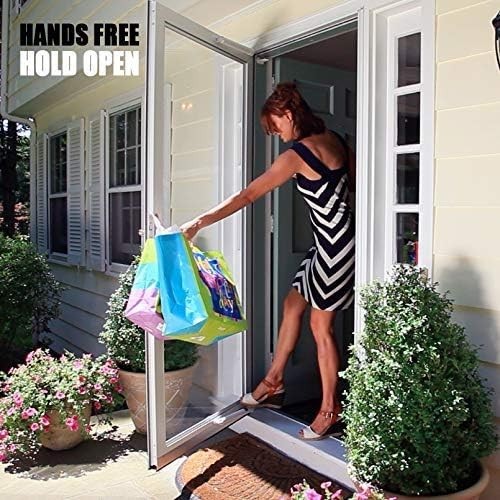 Touch 'n Hold Smooth - Heavy Duty Door Closer System Black