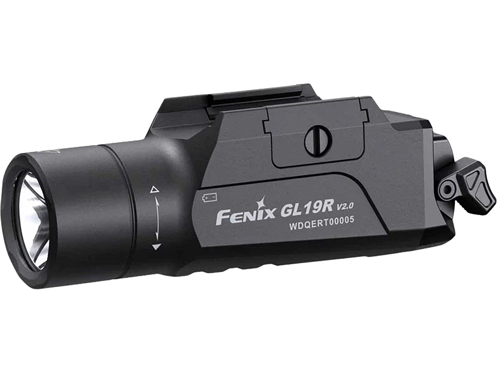 Fenix GL19R V2 Weapon Light for Picatinny Rail Black