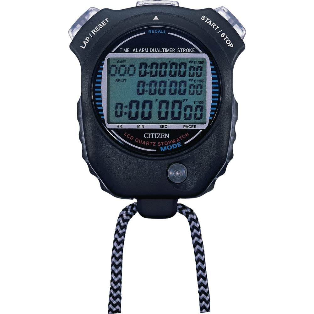 Rhythm LC058-A02 Citizen Stopwatch 058 black LC058-0A02