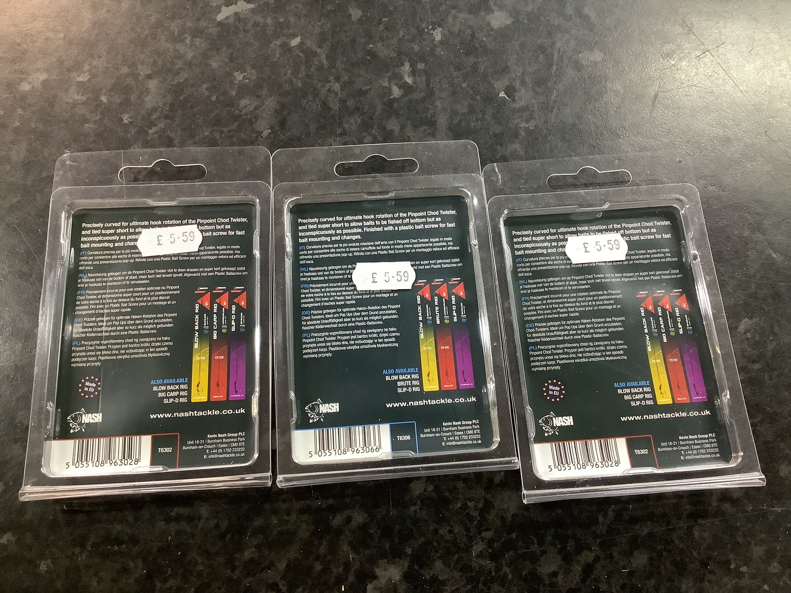 Nash Chod Rigs X 3