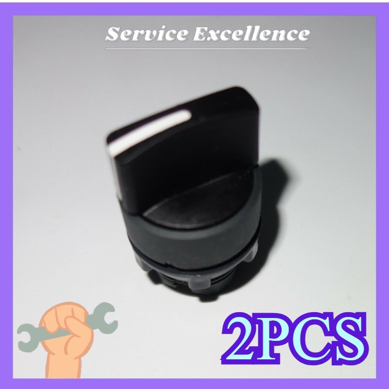 2X 22MM Selector Select Switch HEAD 3 Position Momentary FITS ZB5AD5 Fast Shippi