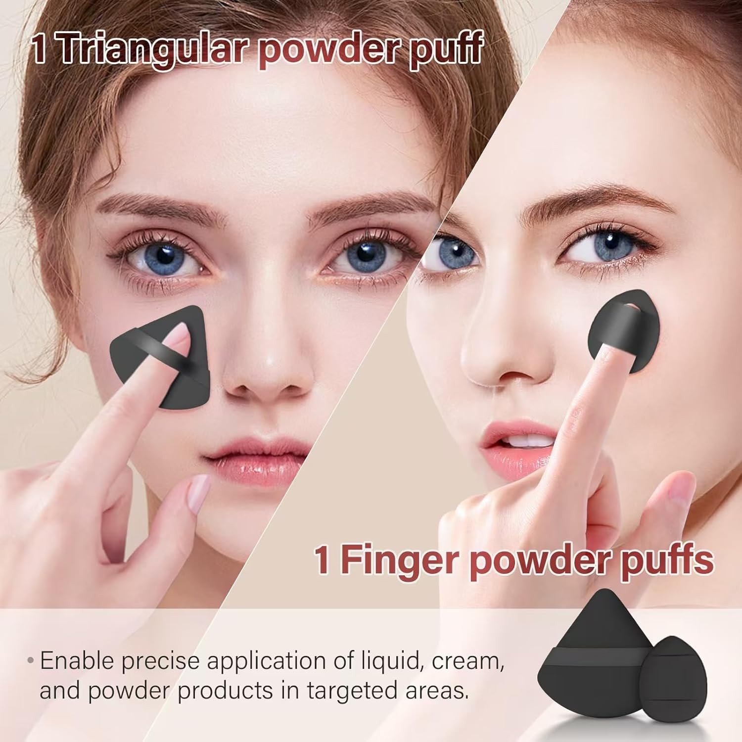 Makeup Brushes Set, Professional 25 Pcs Makeup Kit, Include Powder Foundation