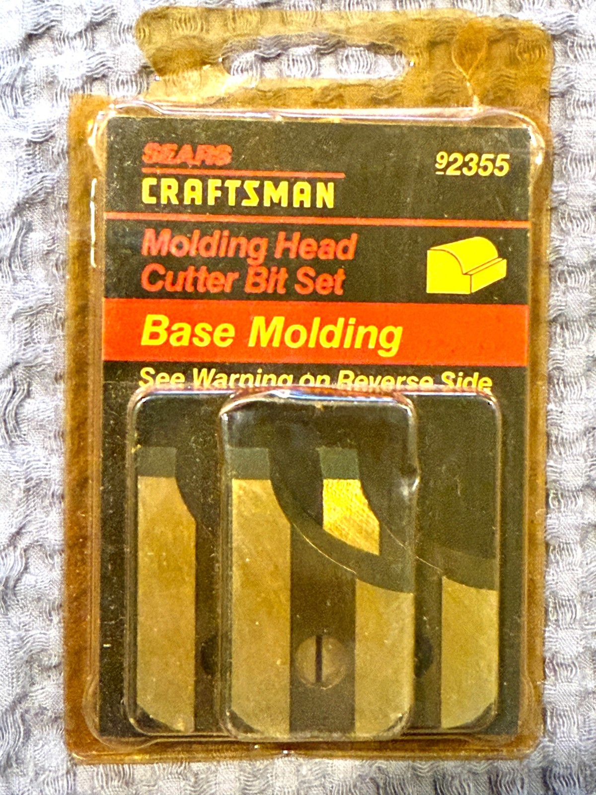 Sears Craftsman Molding - 9-2355 - Base Molding -  Bit Set New OEM