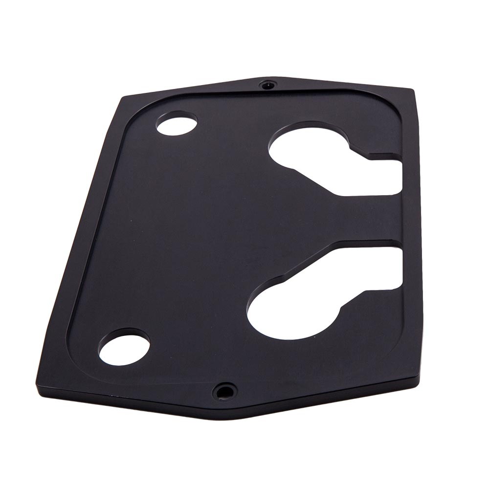 Aluminum Hold Down Battery Bracket Tray Kit for 34/78 Optima Battery Silver