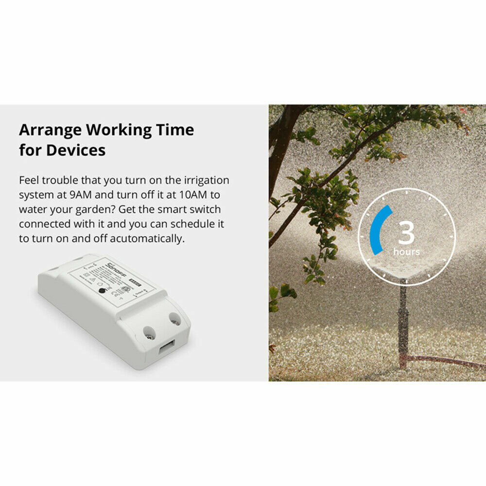 Basic R2 10A Wifi DIY Smart Wireless Remote Control Switch eWeLink Light Module