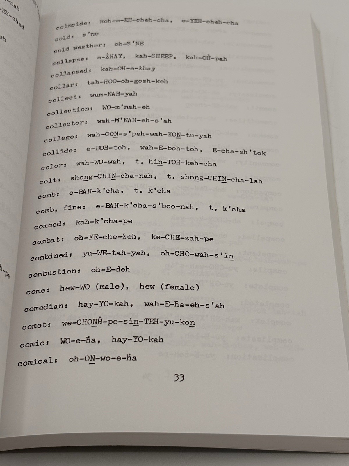 Dakotah Sioux Indians Dictionary Paul Warcloud 1999