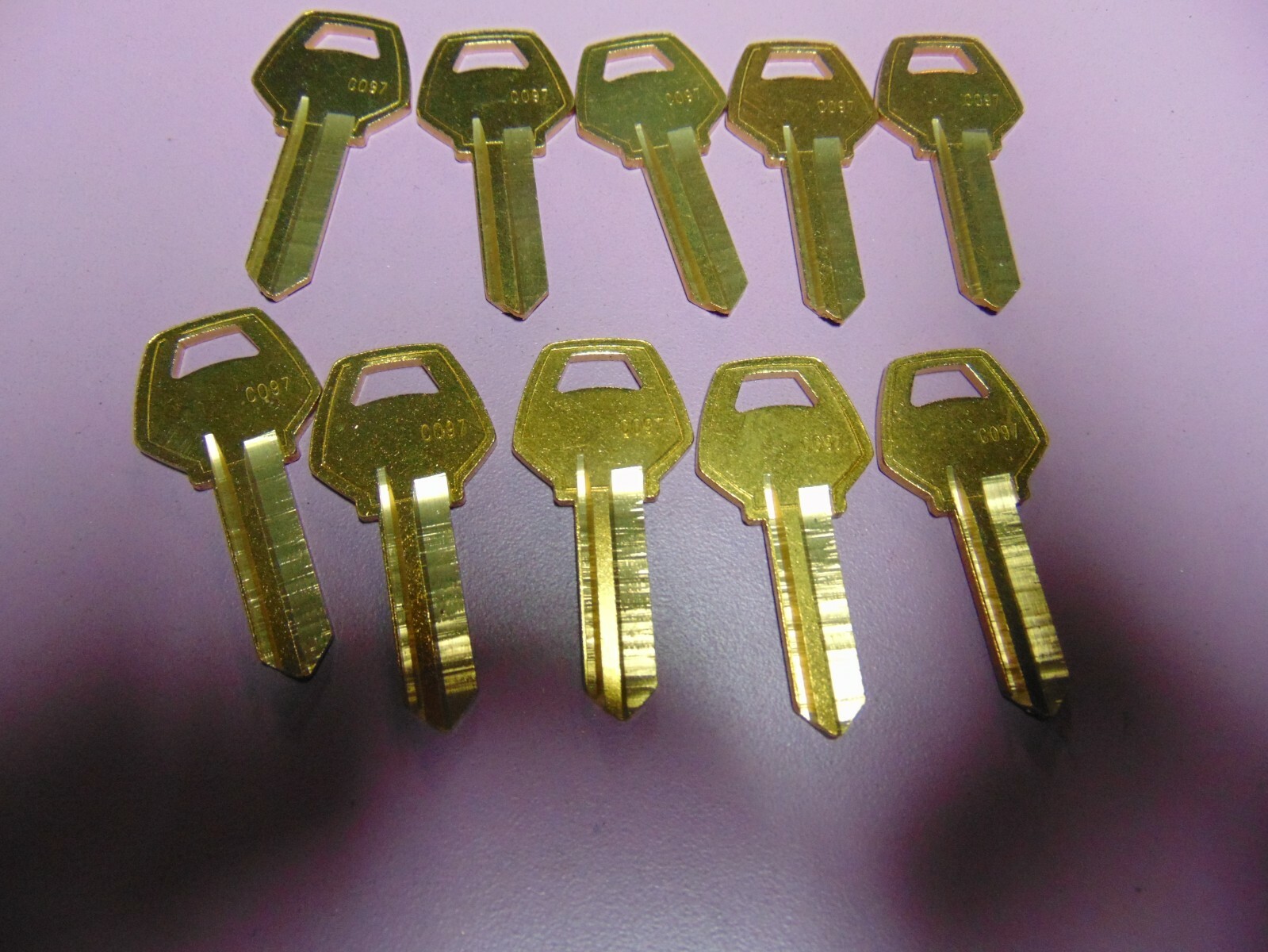 10 KEYS CORBIN 1001 GH KEYS BLANKS UNCUT LOCKSMITH