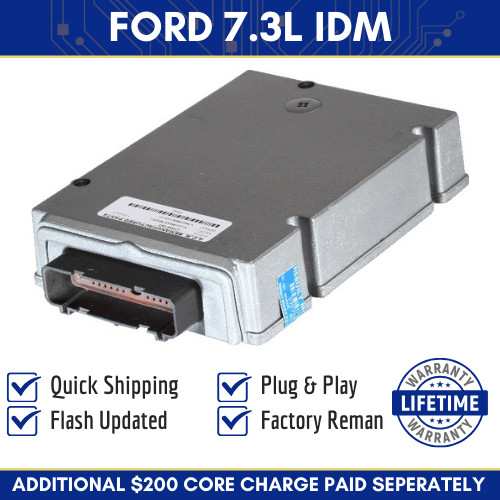 Ford 7.3L Diesel Powerstroke Injector Driver Module IDM F250 F350 E350 IDM 100