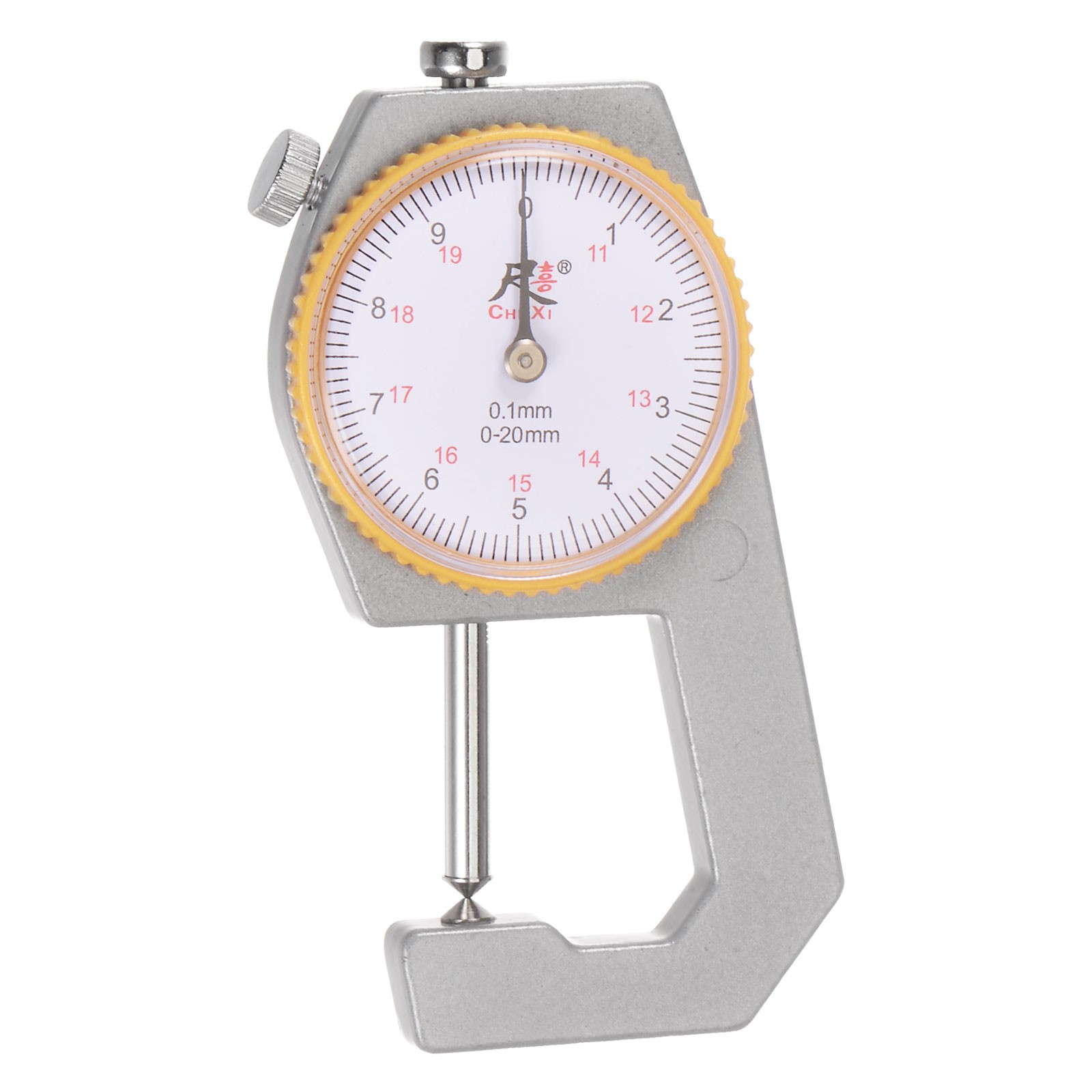 Dial Thickness Gauge 0-20mm | 0.01mm Mechanical Thickness Gauge Cusp Head