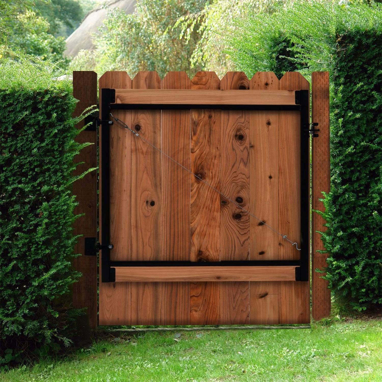 Adjust-A-Gate Gate Opener Kit, Complete System for Openings 60"-96", Heights ...
