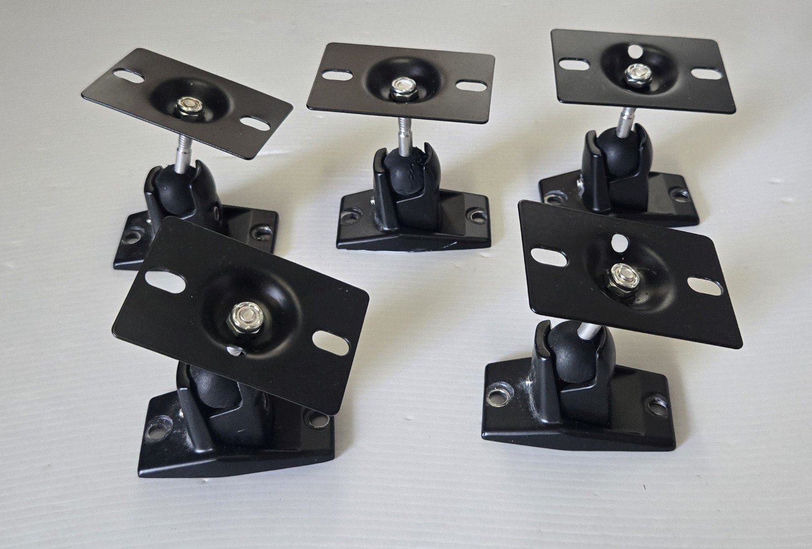 Lot of 5 OmniMount 5.0 Wall & Ceiling Surround Satellite Speaker Mount